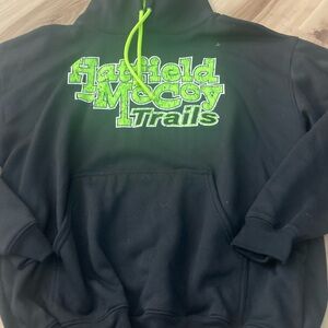 Hatfield McCoy Mens Tipsy Black Hoodie XLarge